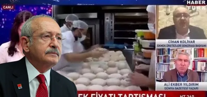 Ekmek üzerinden Türk milletine hakaret eden Cihan Kolivar’a Kemal Kılıçdaroğlu arka çıktı
