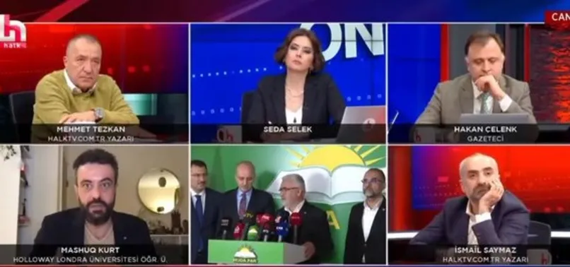 Halk TV'de PKK propagandası! Masa altındaki HDP'ye sözde gizli hizmet! Canlı yayında Türk askerini hedef aldılar...