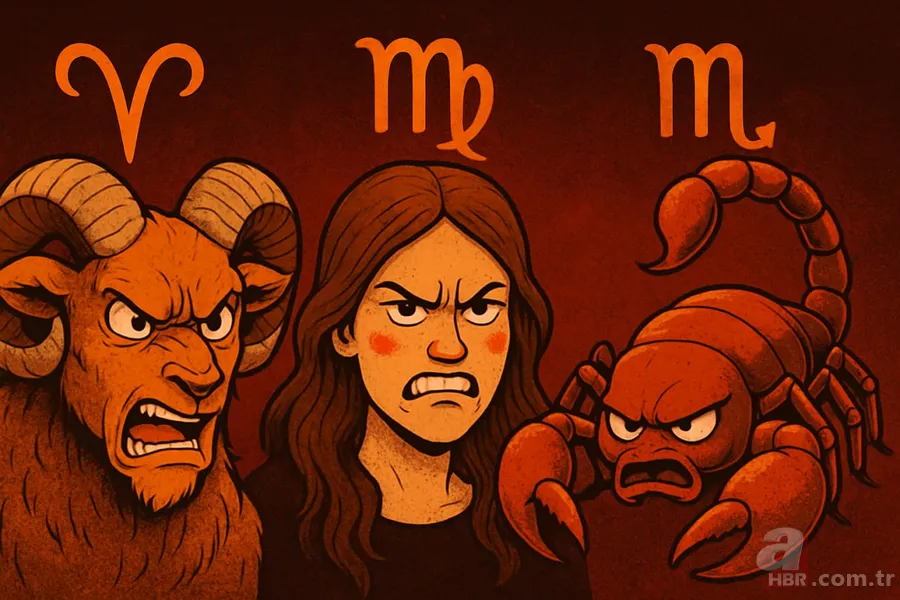 Sessiz kalır sanma, fırtına gibiler! En sinirli ve gergin burçlar 1