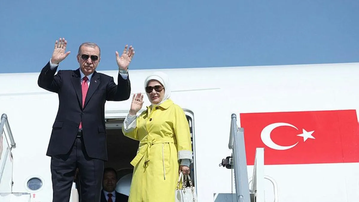 Başkan Erdoğan NATO Zirvesi için ABD'ye gitti