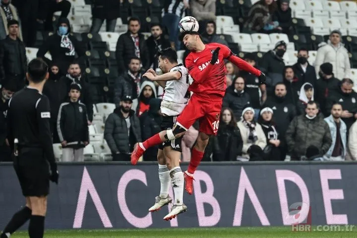 Kartal Batshuayi ile uçtu! Beşiktaş 1-0 Gaziantep FK maç sonucu özet - Süper Lig 21. hafta puan durumu
