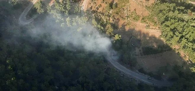 Muğla’da orman yangını: 1 hektar alan zarar gördü