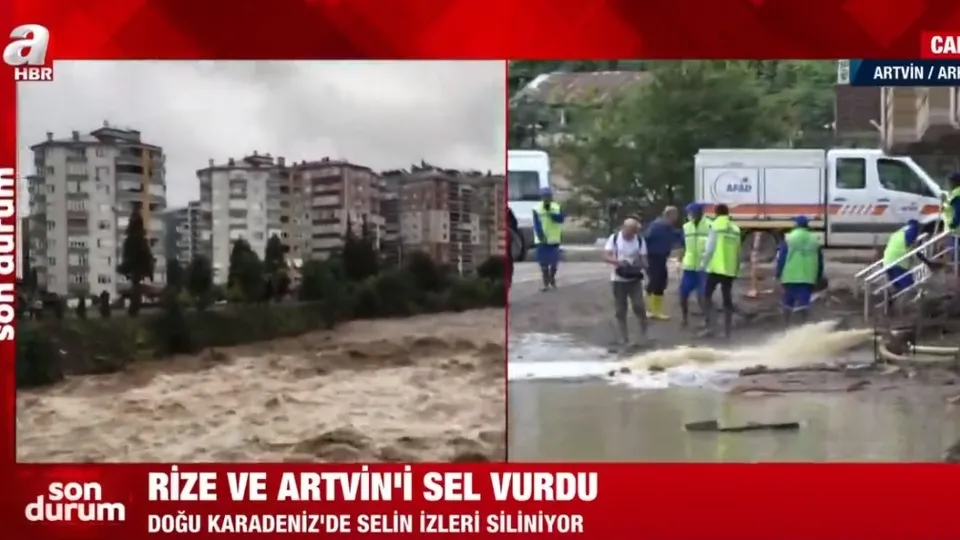 Selin vurduğu Artvin’de son durum