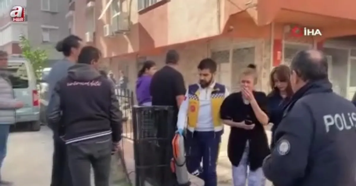Balkondaki sprey kutuları patladı