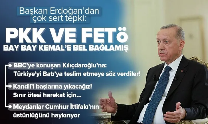 Erdoğan: PKK-FETÖ Bay Bay Kemal’e bel bağlamış