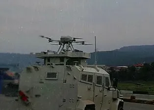 Songar silahlı drone özellikleri | İlk kez bir zırhlı araca entegre edildi! Hedefi önceden tespit edip imha edecek