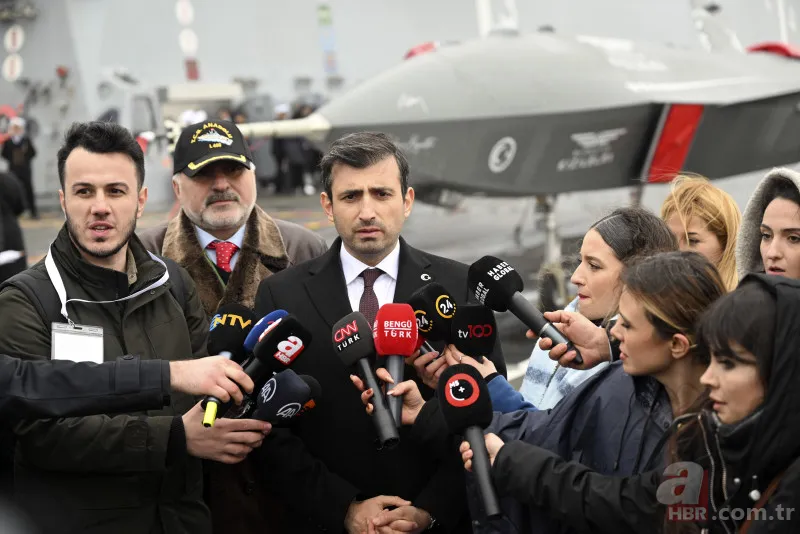 Dünyanın ilk SİHA gemisi TCG Anadolu Yunan basınında! Mavi Vatan'ı titreten büyük pazartesi 24