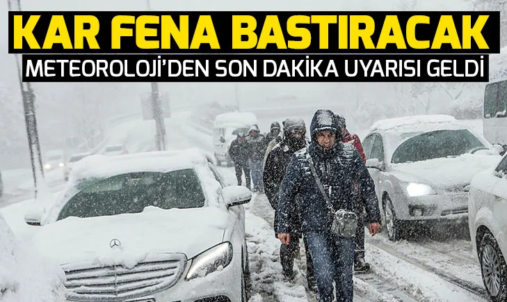 Meteoroloji’den son dakika kar yağışı uyarısı! İstanbul’a kar yağacak mı? İşte 3 Ocak 2019 Perşembe hava durumu tahminleri...