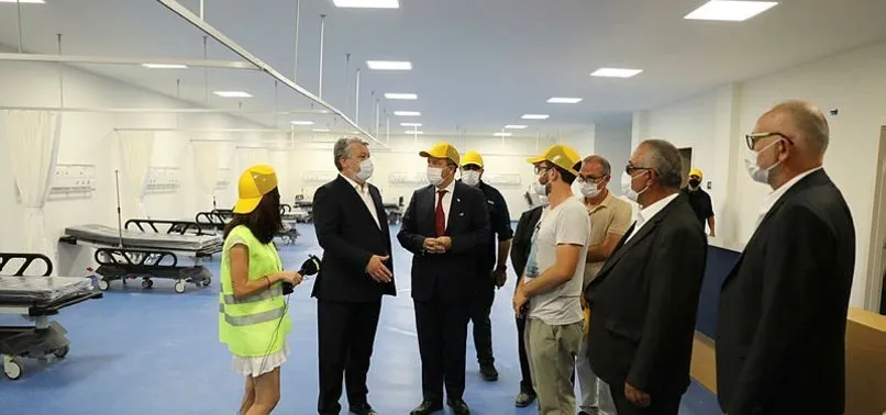 KKTC Başbakanı Ersin Tatar'dan Acil Durum Hastanesi'ne ziyaret: Böyle Türkiye’ye can kurban