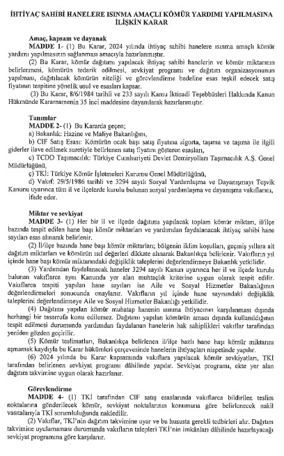 2024 KÖMÜR DAĞITIM TAKVİMİ: İhtiyaç sahibi ailelere verilecek! Kömür yardımı ne kadar, nasıl başvurulur?