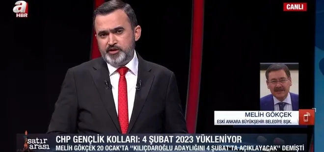 CHP Kılıçdaroğlu’nun adaylığını ilan etti! Günler öncesinden duyuran Melih Gökçek A Haber’de anlattı: Mecburi teslimiyet içerisindeler