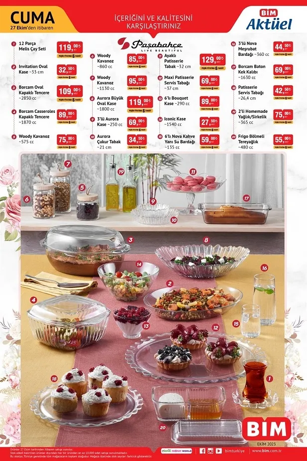 7 Kasım BİM aktüel ürünler kataloğu yayınladı! BİM afişinde 1,5 kg tost peyniri 219 TL’den, süt 22,75 TL’den, dev kağıt havlu 45 TL’den satılacak