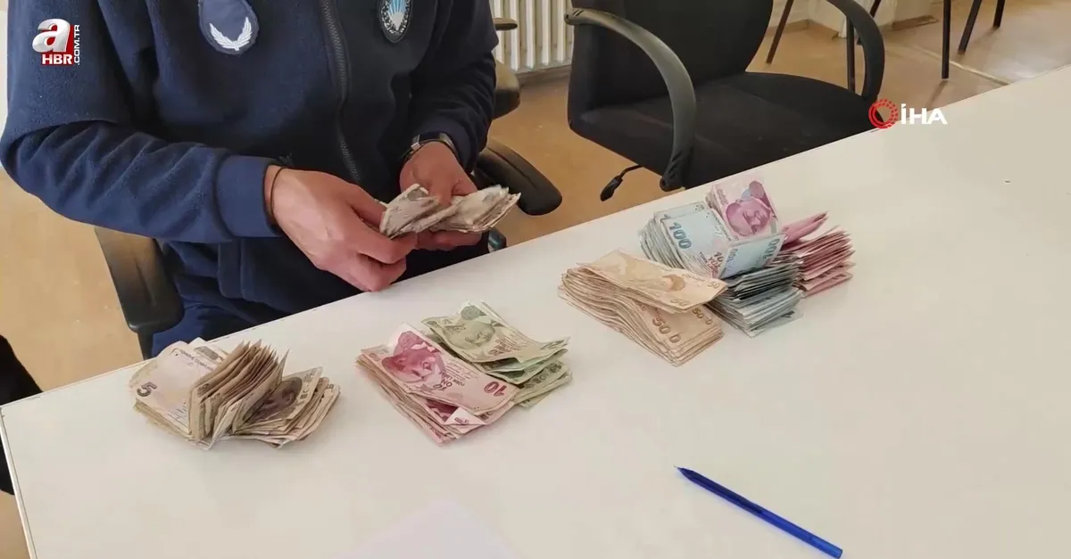 Dilenciler 5 saatte 24 bin 665 TL topladı