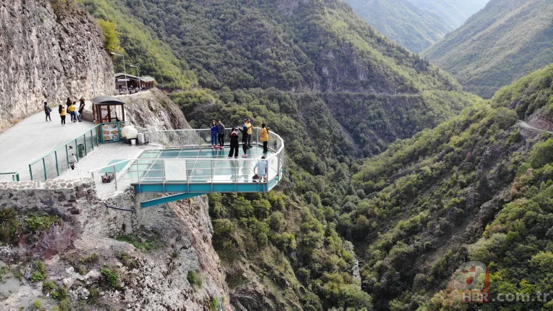 Türkiye'nin en yüksek cam seyir terasına yoğun ilgi 12