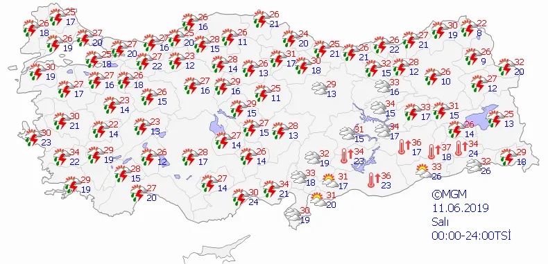 Meteoroloji’den son dakika uyarısı! 9 Haziran pazar günü hava durumu nasıl olacak? İşte il il detaylar... - 4
