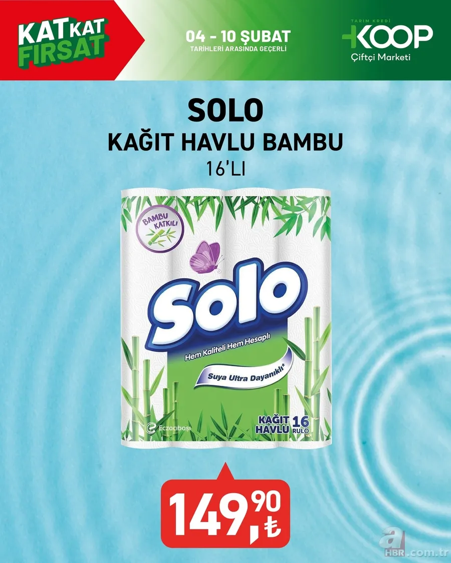 Tarım Kredi’de mutfağınızı dolduracak indirim! Taze baget 94.90, 5 kg Osmancık Pirinç 299,90 TL… 10