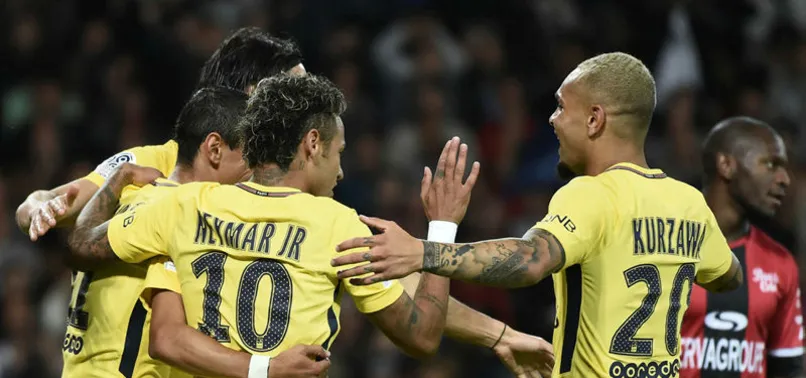Neymar, PSG'deki ilk maçında yıldızlaştı
