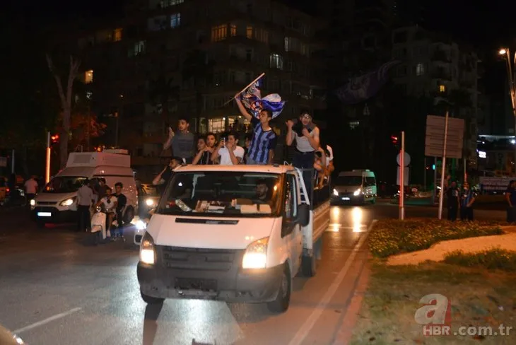 Adana Demirspor Süper Lig'de Sabaha kadar tur attılar