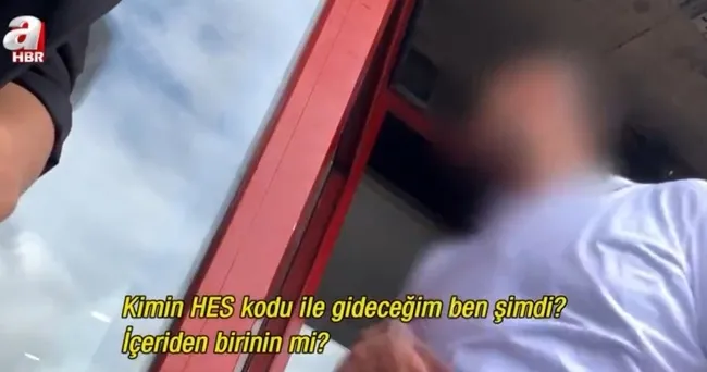 Otogarda HES kodsuz bilet satışı! O anlar A Haber kamerasında