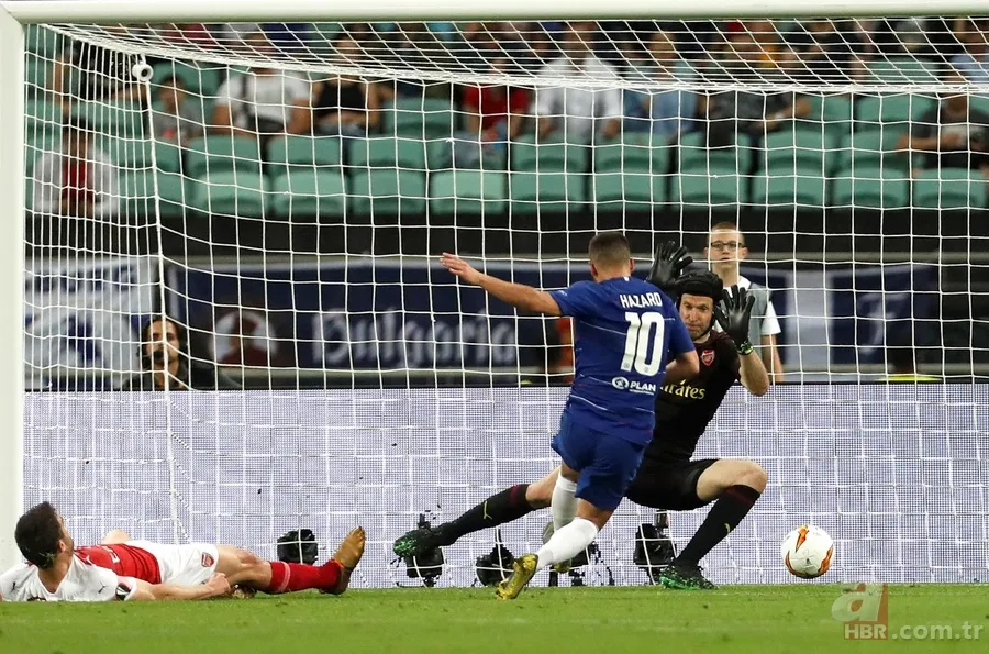 UEFA Avrupa Ligi finalinde Chelsea ezeli rakibi Arsenal'i geçip kupanın sahibi oldu! 20