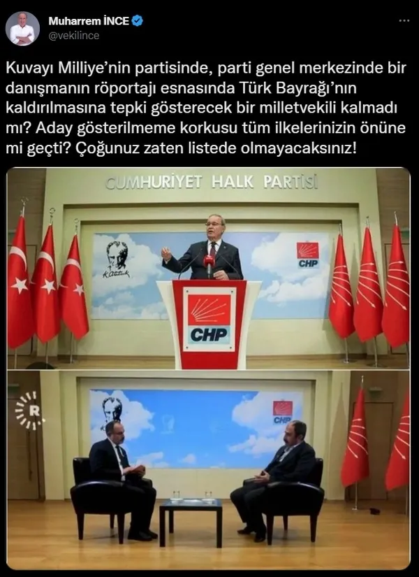 muharrem-inceden-kemal-kilicdarogluna-danisman-tepkisi-utanmiyor-musunuz-1672946960183.jpg Muharrem İnce'den Kemal Kılıçdaroğlu'na 'danışman' tepkisi: Utanmıyor musunuz? - 5