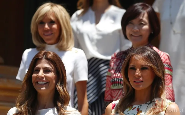 Emine Erdoğan, lider eşleriyle bir araya geldi 17