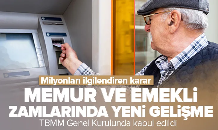 Memur ve emekli maaşlarında flaş gelişme!