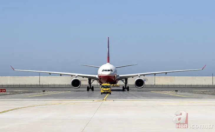 Türk Hava Yolları Başkan Erdoğan ve Aliyev’in açtığı Rize-Artvin Havalimanı’na seferleri başlattı