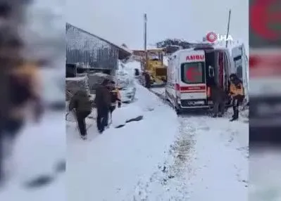 Sinop’ta hasta kurtarma operasyonu