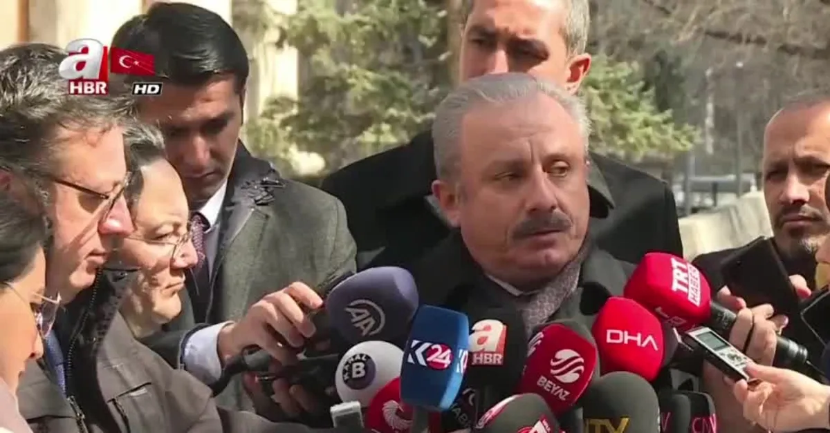 Son dakika: TBMM Başkanı Şentop'tan flaş açıklamalar