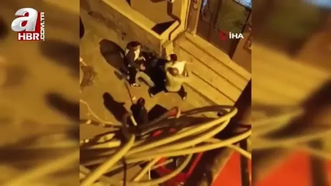 İstanbul’da ortalığın karıştığı kavga kamerada