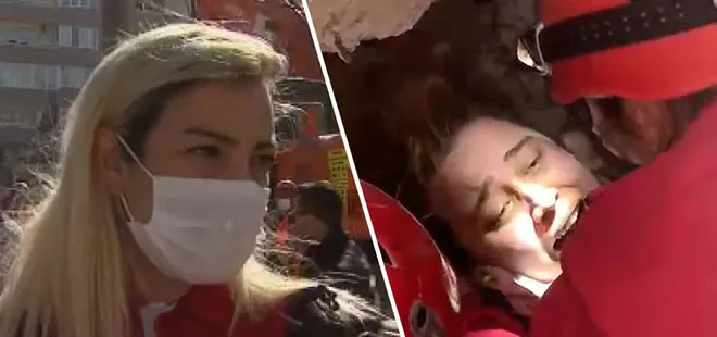 17 saat enkazda kalan Buse ile telefonda konuştu! Kızılay görevlisi o anları böyle anlattı