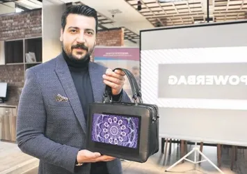 Çanta ve teknoloji birleşti