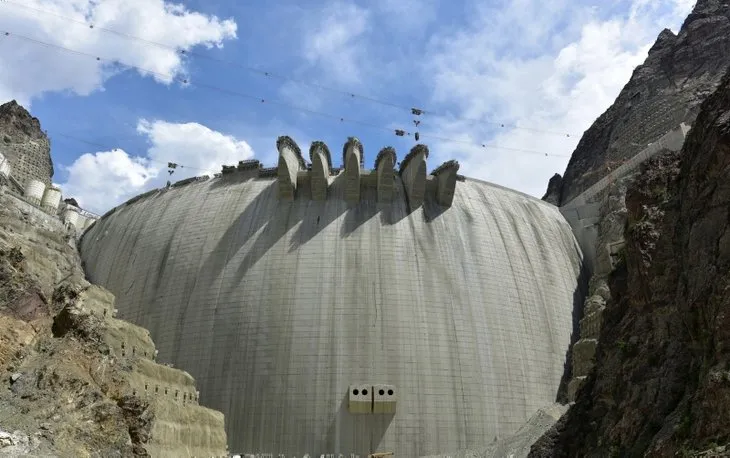Yusufeli Barajı son durum | Son metreküp beton döküldü! Türkiye’nin en büyüğü olacak! İşte o görüntüler