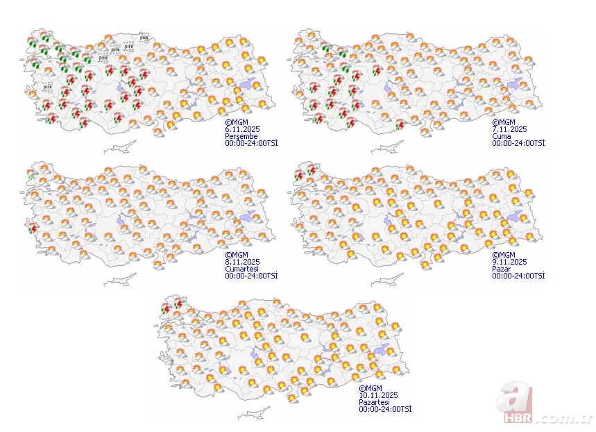 Karakış yaklaşıyor: Zayıf La Nina etkisi Türkiye'yi sardı! Sağanak ve soğuk hava etkisi donduruyor! İşte il il beklenen hava durumu 4