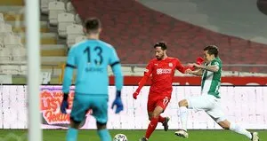 Konyaspor evinde Sivasspor’a mağlup oldu