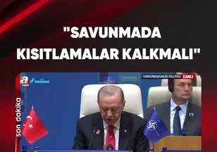 "SAVUNMADA KISITLAMALAR KALKMALI"