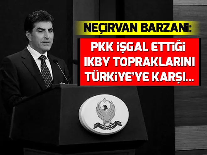 PKK işgal ettiği IKBY topraklarını Türkiyeye karşı...
