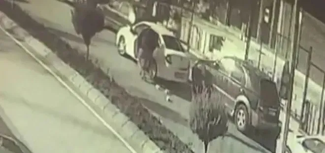 Motosikletli gasp: Çarptılar, kışkırttılar ve 500 bin lirayı cebe indirdiler! İşte o anlar