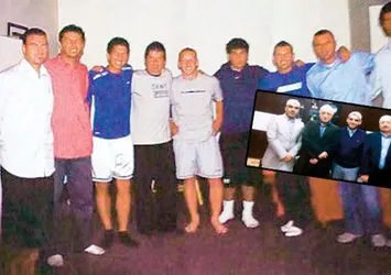 Örgüt imamı Hazım Sesli'nin bilgisayarından futbolcu fotoğrafları çıktı