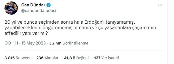 Firari Can Dündar'dan muhalefete ağır salvolar! - 3