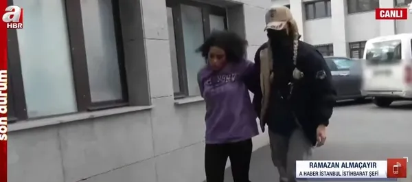 İstiklal Caddesi’ndeki patlamada yeni görüntüler! Şüpheli kadın bombayı koyduktan sonra böyle kaçmış