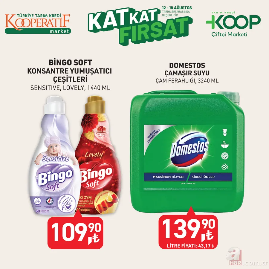 13-18 Ağustos Tarım Kredi Kooperatifi kampanyası: Zeytinyağı, tavuk baget çeşitleri, dana kıyma ve daha birçok üründe özel fiyatlar 2