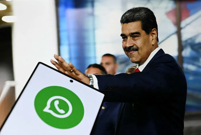 Nicolas Maduro'dan WhatsApp'a "casusluk" suçlaması - 1