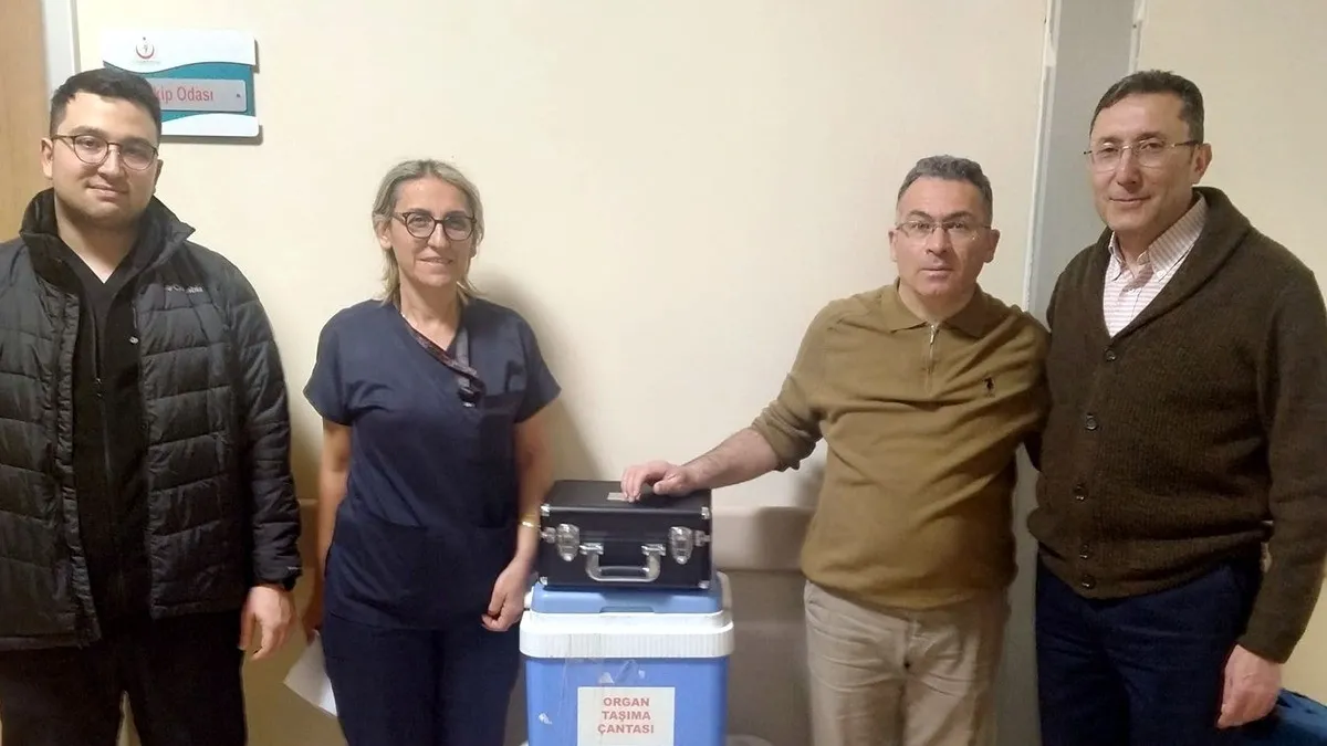 Beyin ölümü gerçekleşen kazazedenin organları umut oldu