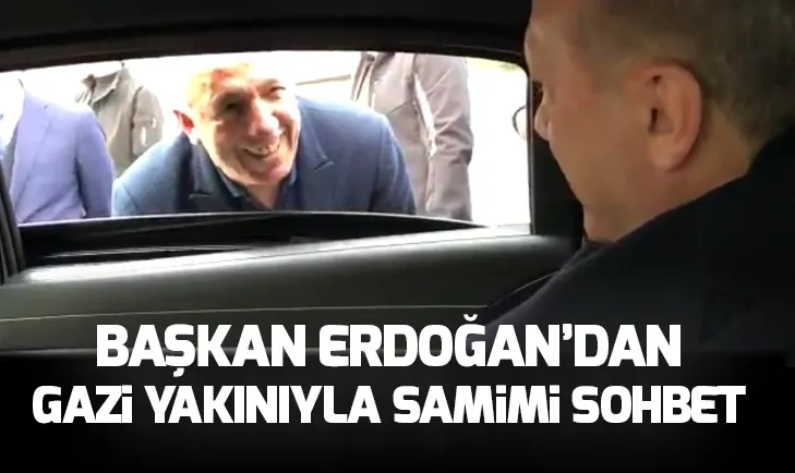 Başkan Erdoğanın esnafla sohbeti