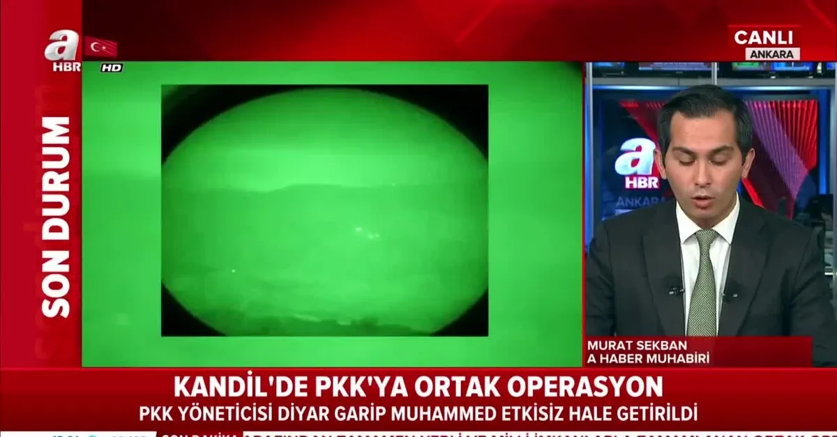 PKK'nın sözde liderlerine nokta operasyonu | Video