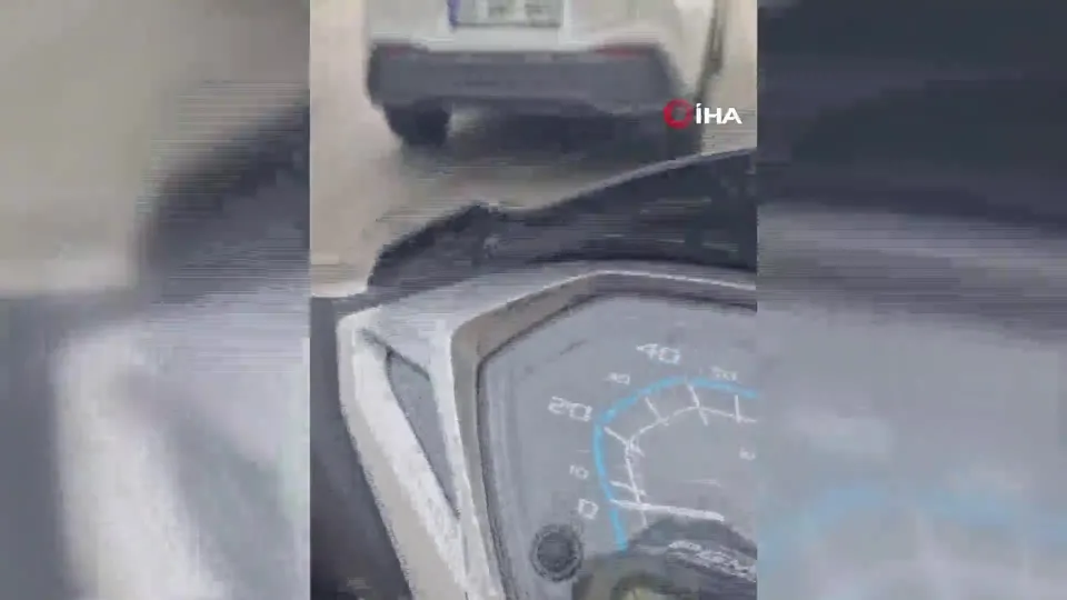 Motokuryeye önce hareket sonra darp!