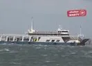 Feribot karaya oturdu!