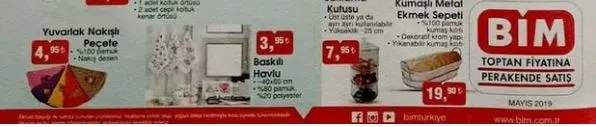 BİM aktüel ürünler kataloğu 24 Mayıs yayında! BİM 21 Mayıs indirimli ürünler neler? 12